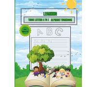 Learning: Trace Letters A to Z Alphabet Workbook: Fun Tracing Activities to Learn Uppercase and Lowercase Letters