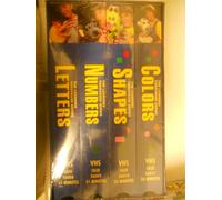 Learning Treehouse-Pre-School - THE LEARNING TREEHOUSE : Pre-School (4 volume set: Letters, Numbers, Shapes, & Colors) [VHS]