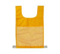 Learning Vest with Mesh Pockets - Educational Sports Vest for Phonics, Spelling & Outdoor Games, Breathable Oxford Cloth(Yellow)