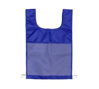 Learning Vest with Mesh Pockets - Educational Sports Vest for Phonics, Spelling & Outdoor Games, Breathable Oxford Cloth(Blue)