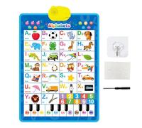 Learning Wall Chart - Electronic Interactive Speech Talking Poster,Talking Speech Poster For Christmas Birthday Girls 2-4