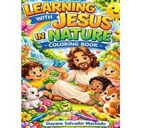 Learning with Jesus in Nature: A Christian Coloring and Activity Book About Kindness, Animals, and Love (Little Stories with Jesus)