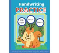 Learning Without Tears My First School Book Student Workbook: Learning Without Tears - Cursive Success Student Workbook, Handwriting Without Tears Kindergarten Letters and Numbers For Me