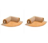 LearnLyrics 1/2 Tunnel Tubes for Cat Toys - Scratch Resistant Play Tunnel for Cat Nest | Indoor Cat Tunnel Tube, Soft and Warm Convertible Cat Cave Tunnel