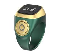LearnLyrics 1/8 Smart Rings - Smart Tasbih, Tasbih Tally Clicker | Rechargeable Zikr Tasbeeh Counter with Mood Sensor, Support Multiple Languages Finger Fashion for Men 0.71inch