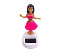 LearnLyrics 1/8 Solar Bobblehead Figures - Solar Powered Dancing Figures | Solar Toys Dancing Doll, Dancing Hulas Girl Dashboard, Cute Dancer Home Decor for Kids, Car 3.94 * 1.57 inches