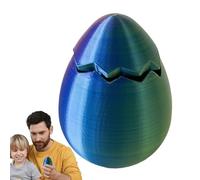 LearnLyrics 3D Dragon Egg,Handmade Reusable Collectible Decor - Unfilled Easter Eggs | Decor For Candy Easter Basket Boys Friends Family Home School Studio Desk Tabletop