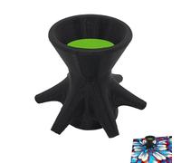 LearnLyrics Acrylic Flower Cup - Funnel Shaped Paint Pouring Tool Painting Tools Christmas Kits Drawing Sets Flower Strainers for, 0.98x0.79in