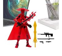 LearnLyrics Actions Figures - Desktop Robot Toy with Movable Joints,Poseable Action Figures | for Movie Birthday Christmas Friends Kids Anime