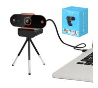 LearnLyrics Adjustable Camera: HD Webcam, Easy Setup Webcam | Plug and Play Webcam with Optimal Positioning, Webcam for Streaming and Creating C