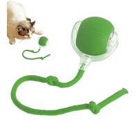LearnLyrics Automatic Cat Ball - 2.36 Inch Self Moving Toy, Smart Rolling Powered Interactive Pet Game, Touch Control, Large Capacity Battery | Engaging Kitten Entertainment for Indoor Play Activity