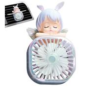 LearnLyrics Automotive Perfume Clip, Car Air Fan Clip | Aromatherapy, Cartoon Odor Eliminator for Girls, Fun Addition to Your Vehicle