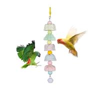 LearnLyrics Avian Gnawing Gimmicks - Vibrant Animal Mastication Add-Ons, Psittacine Rostrum Sharpening, Pumice Blocks Gimmicks for Arinae, Passerine Budgerigar Inseparable | Tiel for Nibbling Use