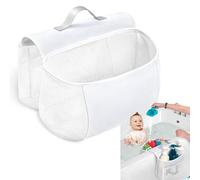 LearnLyrics Bath Toy Holder - Saddle Shape Organizer, Shower Toy Organizer | Easy Clean Bath Toy Holder, Friendly Storage for Bath Time Toys, Kids Bathrooms, Organized Playss, Easy Access