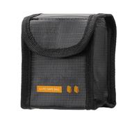 LearnLyrics Battery Bag Fireproof Lithium Battery Bag for Batteries, Flame Retardant Lithium Safety Protection Fireproof Battery Protection High Temperature Resistant for Charging, m, Siehe