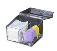 LearnLyrics Beauty Blender Holder, Makeup Sponge Storage Case - Dustproof Makeup Storage Container Display Rack,Makeup Sponge Holder Protector