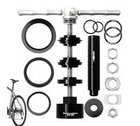 LearnLyrics Bicycle Bottom Bracket Tool - Universal Bearing Press Precision Fit Cycle Shop Hardware, Durable Anodized Construction | Versatile Removal and Installation Set for Frame Repair Workshop
