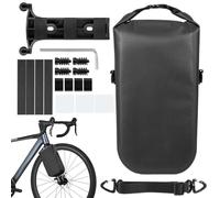 LearnLyrics Bicycle Lamb Bags, Front Fork Bags - Riding Pannier - Mountain Road Shoulder Bags Waterproof Front Fork 5.5L