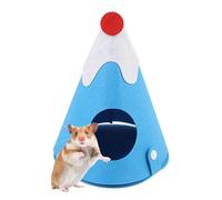 LearnLyrics Birds Felt Bed, Small Animal Bed Cave, Warm Small Animal Hut House, Stylish Bird Hamster Cage Nest Washable For Hamster Bird Small Pet