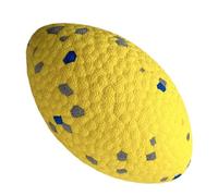 LearnLyrics Bite Resistant Dog Ball, Dog Balls for Aggressive Chewers, Aquatic Toys, Fetch Balls, Interactive Teething Football Toy, Incredible, and Ha
