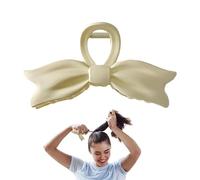LearnLyrics Bow Claw Clip | Non-Skid Hair Jaw Clips | Big Clips for Thin Long Hair, Hair Catch for Women Girls, Hair Accessories for Daily Use