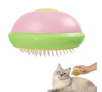 LearnLyrics Cat Brush With Release Button,Dog Deshedding Brush With Release Button - Dog Shedding Brush For Grooming, Gently Removes Loose Undercoat
