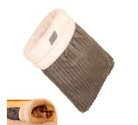 LearnLyrics Cat Sack - Pet Sleeping Bag, | Easy to Clean Winter Sleeping Hideaway, Semi-Enclosed Dog House Cat Warm Winter Nature Cat Snuggle Sack Cat Pouch Bed for Indoor Cats, M, L