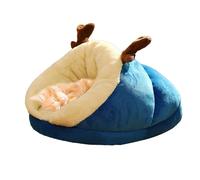 LearnLyrics Cat Sleeping Bag - Indoor Pets Resting Post Kitten Beds, Thickened Pet Sleeping Bag Winter Cat House | Multipurpos Warm Cave Nest Soft Indoor Cat House for Small Cats Dogs Home Pet Shops