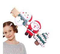 LearnLyrics Christmas Hair Barrettes for Girls - Christmas Cute Hair Pins for Kids,Festive Hair Styling Pins, Cutie Festive Hairpins Stocking Stuffers for Kids, Girls