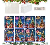 LearnLyrics Christmas Money Holders, Christmas Money Holders - Dragon 8 Pieces Money Cards Purse - Christmas Ornaments with Envelopes, Holiday Supplies, C, Se référer au descriptif, Refer to