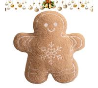 LearnLyrics Christmas Pillows - Cute Decorative Plush - Christmas Pillows for Couch | for Kids Baby Toddler Bed House Indoor Thanksgiving Holiday Decorations