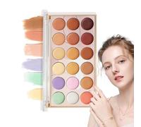 LearnLyrics Color Concealer Palette | 18-Color Face Concealer Cream,Waterproof Concealing Makeup For Skin Tone, Beauty Palette, For Daily Use