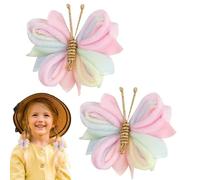 LearnLyrics Colorful Hair Barrettes | Cartoon Animal Barrettes for Girls | 1 Pair Cute Hair Pins, Colorful Hairpins for Daily Life, Travel, School, Festival