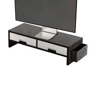LearnLyrics Computer Base - Storage Drawer Elevation, Space Saving Workplace Lift, Multi Slot Stationary Holder, Durable Leveling Pedestal | Desktop Arrangement Tool for Family Friends Indoor Room