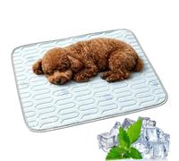 LearnLyrics Cooling Mat for Dogs Foldable Scratch-Proof Summer Cushion