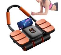 LearnLyrics Core Roller Wheel, Exercise Wheels for ABS | Automatic Abdominal Exercise Machine | Core Training Machine with 6 Wheel and 6 Elbow Support for Strengthening Muscles and the