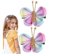 LearnLyrics Cute Hair Pins for Girls,Cartoon Animal Barrettes for Girls - 1 Pair Cute Hair Pins, Colorful Hairpins for Daily Life, Travel, School, Festival