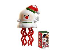 LearnLyrics Dancing Squid - Christmas Themed Squid Dancing Toy - Wind-up Sensory Early Education Game for Toddler Boy Girl Birthday Easter Holiday