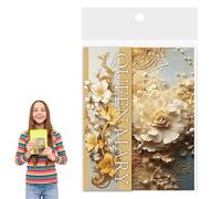 LearnLyrics Decoupage Paper Sheets,Floral Decoupage Paper,Tearable Scrapbooking Paper in Floral Style for Crafts | Elegant Planner Decoration, Supplies