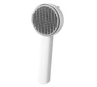 LearnLyrics Dog Brush, Portable Deshedding Device Removes Knots and Matted Hair, Hand-Held Undercoat Rake Care Tools for Long or Short Hair, Cats, Dogs, Pets