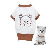 LearnLyrics Dog Cat Clothes - Dog Vest T-Shirt Soft Pet Vest,Soft Vest Dress for Pets with Bear Pattern Puppy Suit Costume