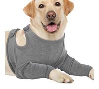 LearnLyrics Dog recovery cover for the front legs, dog protective cover for the front legs, elbow bandage for dogs, front legs, protective cover, dog leg warmers made of polyester material for