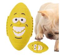 LearnLyrics Dog Search Ball | Sports Balls Interactive Toy with Funny Face Squeaky Toy Balls Squeaky Chew Toy Squeaky Latex Dog Game