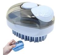 LearnLyrics Dog Shower Brush, Cat Cleaning Brush, Manual Dog Grooming Scrubber - Short Hair Cat Comb, Hair Massage Brush, Brush for Dogs