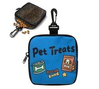 LearnLyrics Dog Training Treat Pouch - Pet Lightweight Storage Pack - Small Dog Snack Pouch Treat Pack,for Vacation Hiking Adventure Reward Walking Reward Walking Outdoor