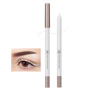 LearnLyrics Eye Liner Pencil | Eye Liner Makeup Pencil,Natural Eye Liner Pencil for Women, Smooth Waterproof White Eye Liner Pencil