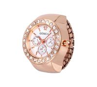 LearnLyrics Finger Watch Ring Round Watch Ring, Analog Finger Ring