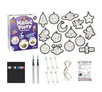 LearnLyrics Foam Texture Painting Kit,Texture Art Paint Paper | Foam Drawing Art Kit - for Creative Projects Home Decor School Party Play