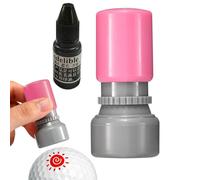 LearnLyrics Golf Accessories Ball Stamp - Small Golf Ball Finder - Waterproof Quick Dry Auto Oil Out Stencil For Student No Ink Pad Accessories