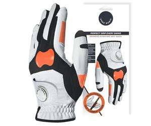 LearnLyrics Golf Gloves for Men,Golf Gloves for Men Left Hand | Golf Glove for Grip Training | Golf Chipping Correction Gloves, Training Gloves